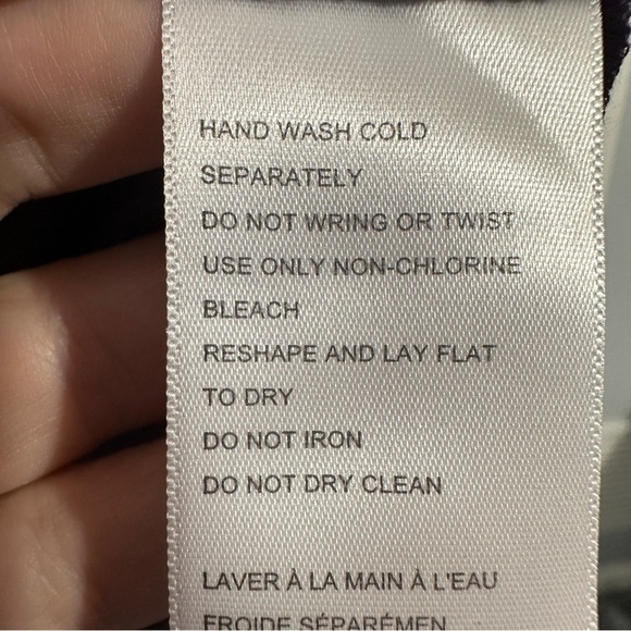 Urban Outfitters Nikita Lace Hanky Hem midi dress, purple, sz S, NEW - Picture 11 of 16